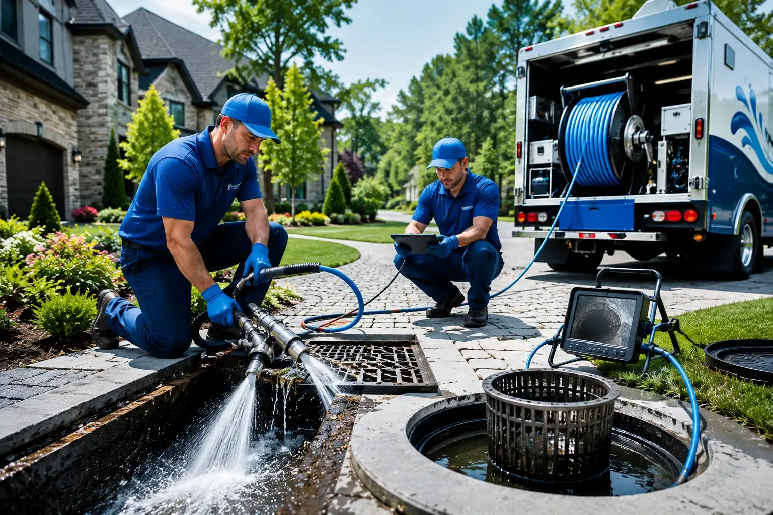 Local outdoor drain cleaning professionals in Kinross, MI